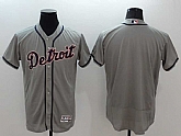 Detroit Tigers Customized Men's Gray Flexbase Collection Stitched Baseball Jersey,baseball caps,new era cap wholesale,wholesale hats